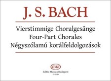 Four-Part Chorales Organ Music Bach Editio Musica Budapest Zeneműkiadó