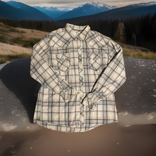 Buckle bke pearl - snap, plaid