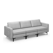 COSTWAY 3-Seat Sofa