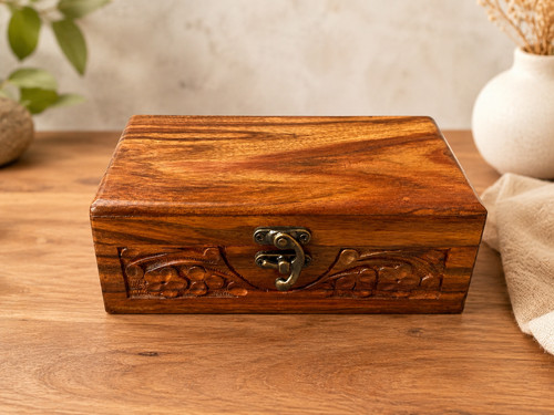 Hand carved rosewood - , keepsake