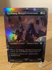 MTG Gothmog Morgul Lieutenant #429 Lord of the Rings NM Foil Borderless