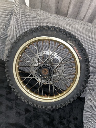 Gold pit bike front - 14”,