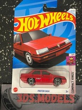 PROTON SAGA RED Hot Wheels 1:64 *COMBINE POSATGE*