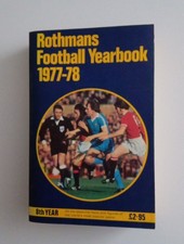 Rothmans 1977-78 Football