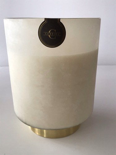 Large cortina candle tobacco - cortina,