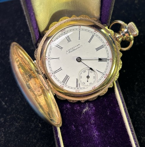 1896 waltham clam shell - 1896,