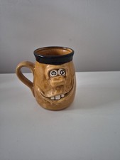 Vintage Funny Face Ugly Mug