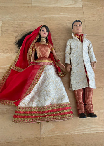 2pc fashion dolls couple - fashion, in