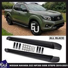 BLACK ALUMINIUM SIDE STEPS
