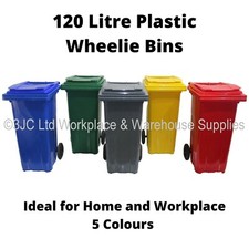 NEW 120 Litre Plastic Wheelie