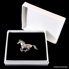 Running Horse Pewter Pin