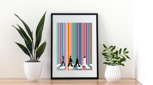 Beatles striper abbey - striper, road