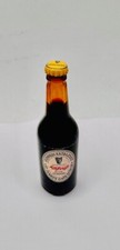 Vintage Miniature Guinness Glass Bottle Drinks Bar Tiny Bottles