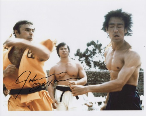 John saxon signed 10x8 photo - john,