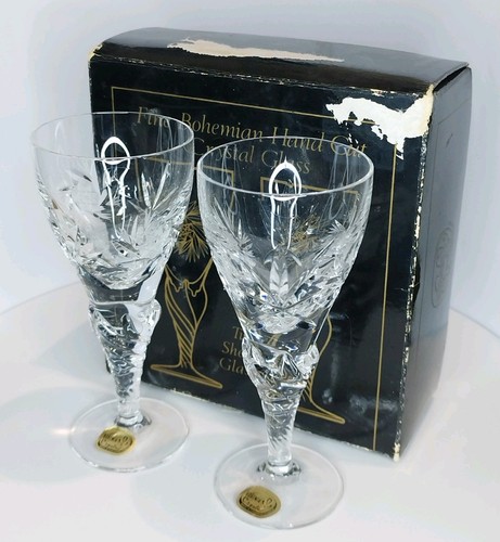 Pair czech crystal banquet - pair,