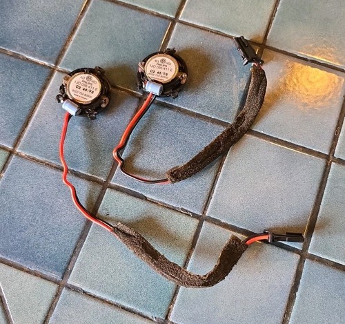 Pair speakers 4ohm - speakers, vw