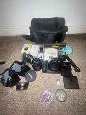 Nikon D3300 DSLR and Lens in