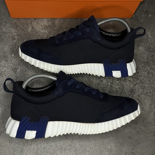 Hermes bouncing sneaker navy - navy, /
