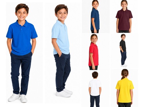 Polo shirts kids boys girls - polo,