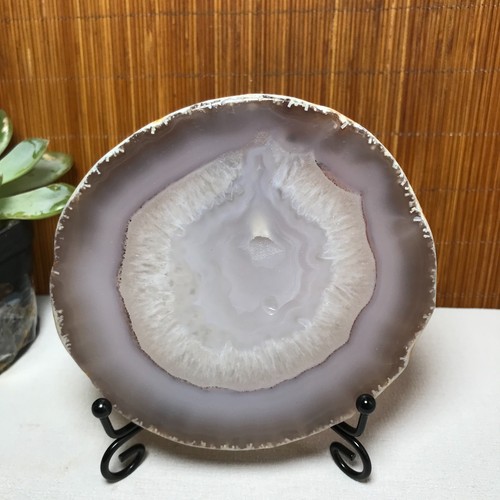 113mm natural agate - 113mm, slab/slice