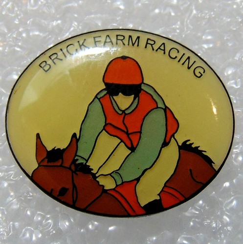 Brick farm racing horse - brick,
