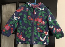 Gorgeous Mini Boden Girls Birds Owl Coat Size 2-3 Years
