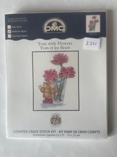 DMC Counted Cross Stitch Kit  'Tom With Flowers'