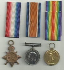 1915 STAR TRIO PTE GENADE CULLINANS HORSE + BOXES OF ISSUE