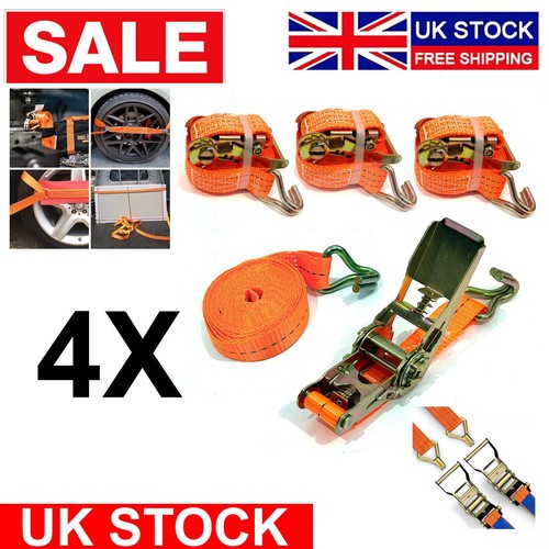 Heavy duty ratchet ties - 4x,