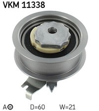 TENSIONER PULLEY, TIMING BELT SKF VKM 11338 LEFT FOR AUDI,SEAT,SKODA,VW