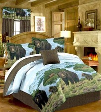 BLACK BEAR CUBS Comforter Set