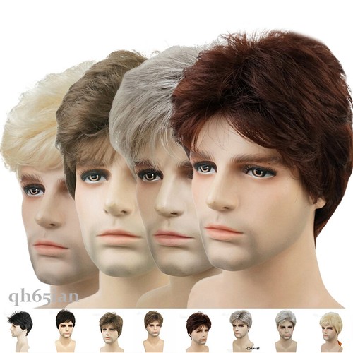 Mens handsome natural wig - natural,