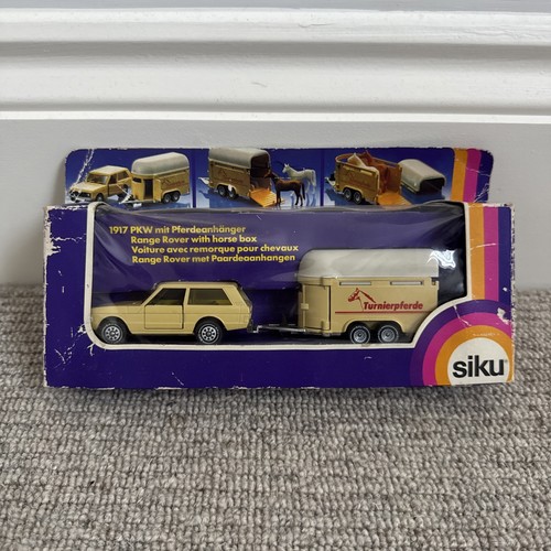 Siku 1917 range - rover, horse