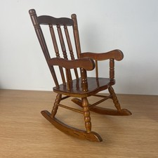 Vintage Wooden Rocking Chair