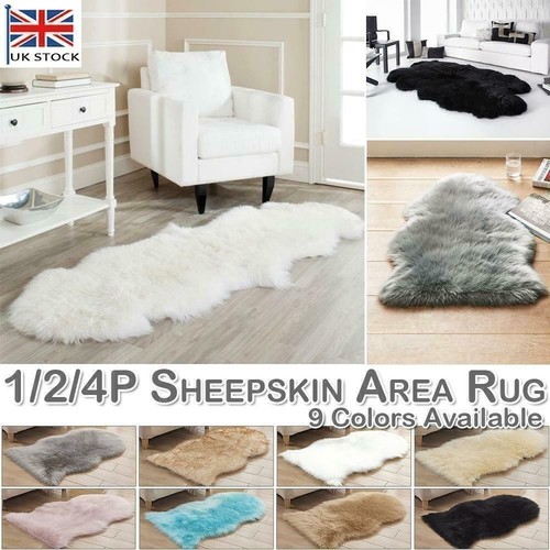 Thick fluffy sheepskin - fluffy, rug