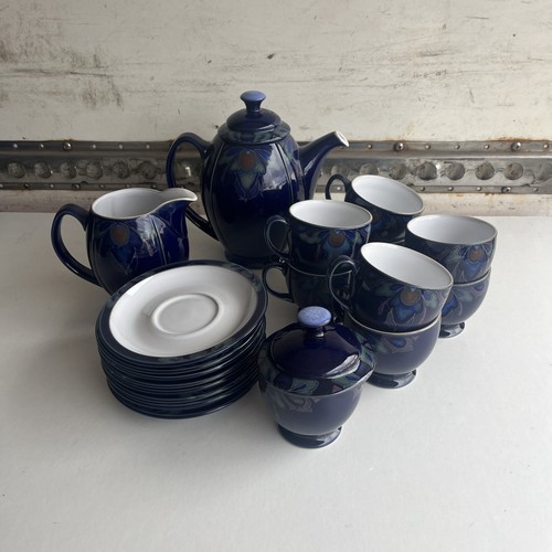 Denby baroque coffee set x8 - denby,