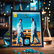 Breaking Bad RARE Screen Used Blue Sky Meth Prop 3.5 Grams w/ COA, Magnetized