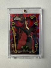 Topps Chrome Disney 2025 Hobby Box JAFAR Red 5/5 (Happy to listen to offers)