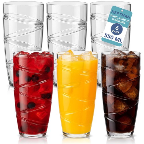 Heftman plastic tumblers - tumblers, set