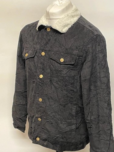 Corduroy sherpa jacket mens - sherpa,