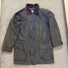Vintage Blue Riband Wax Jacket