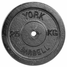 York 25kg Black Cast Iron 1