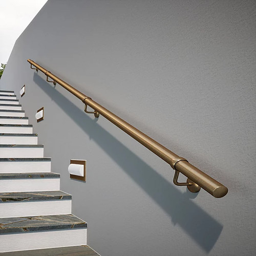 Rothley handrail antique brass - rothley,