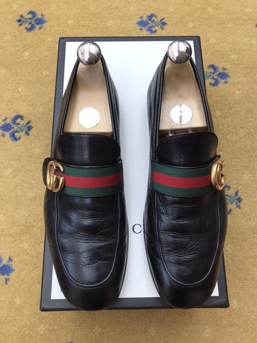 Gucci loafers leather - loafers,