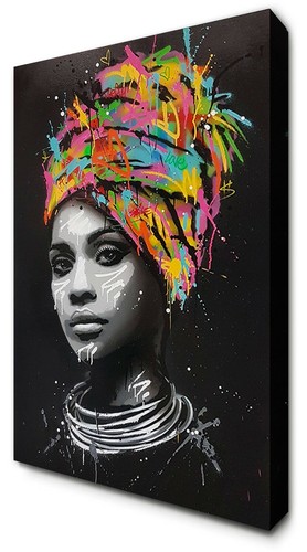 African black woman lady model - black,