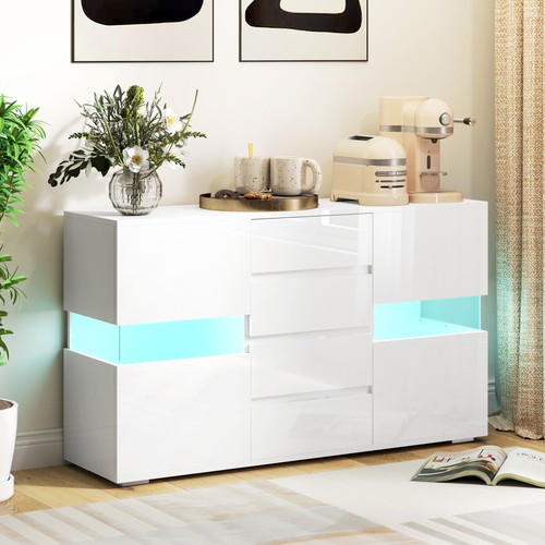 High gloss sideboard - high, storage