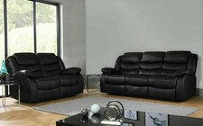 Recliner Sofa Leather 3+2+1