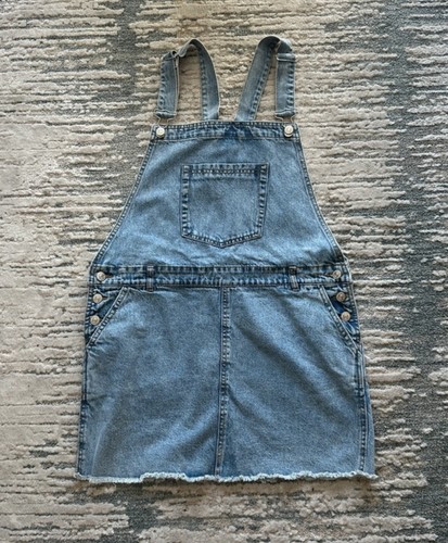 Mango denim dungaree dress - denim,