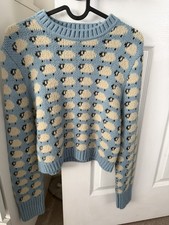 Zara sheep jumper sweater size