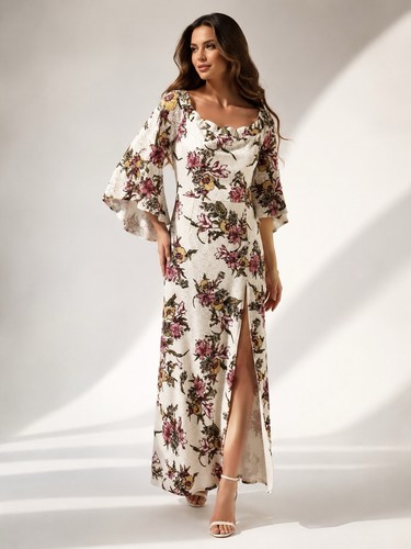 Vfshow floral cowl - vfshow, maxi